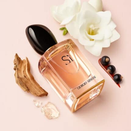 Giorgio Armani Sì EdP Duftnoten und Flasche - Parfümerie Digi-markets