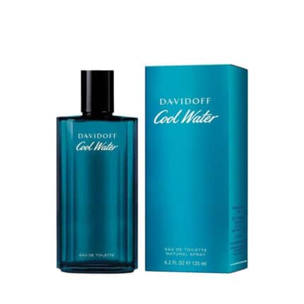 Davidoff Cool Water EdT 125ml Flasche und Verpackung - Parfümerie Digi-markets