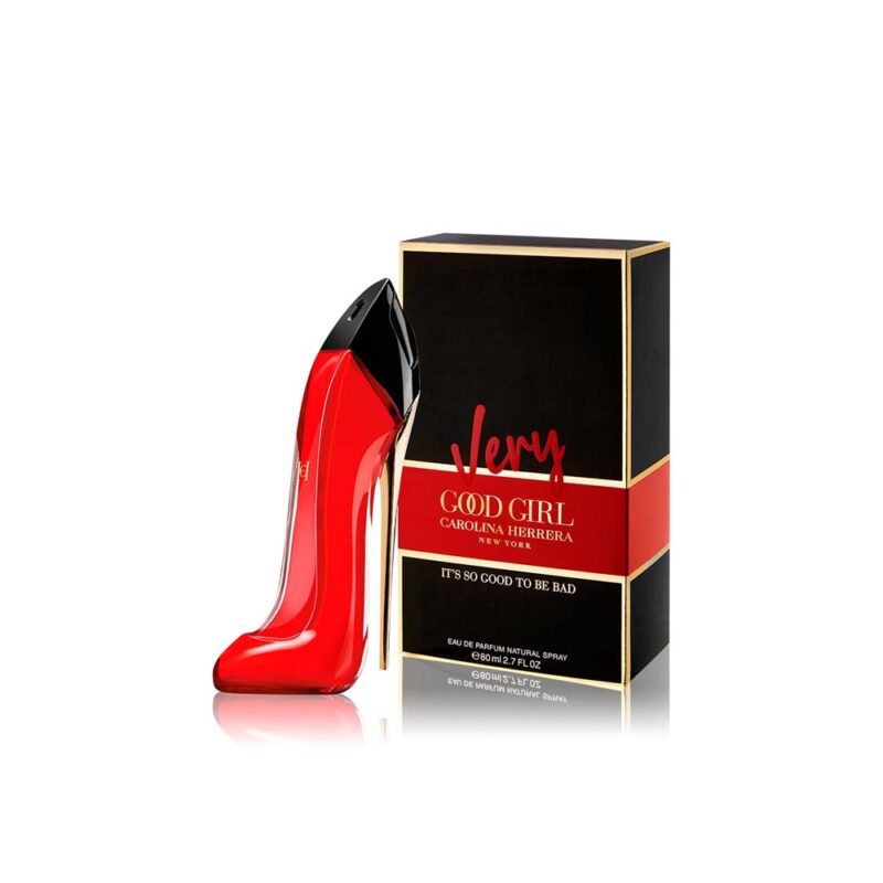 Carolina Herrera Very Good Girl EdP 80ml Flasche und Verpackung